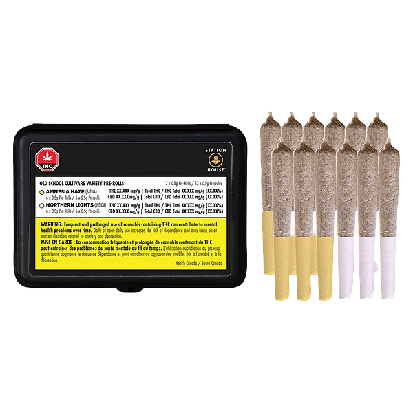 Station House - Old School Cultivar Variety Pack Pre-Roll