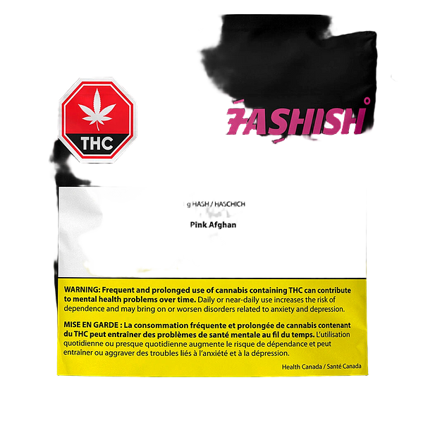 7ashish - Pink Afghan Hash and Kief