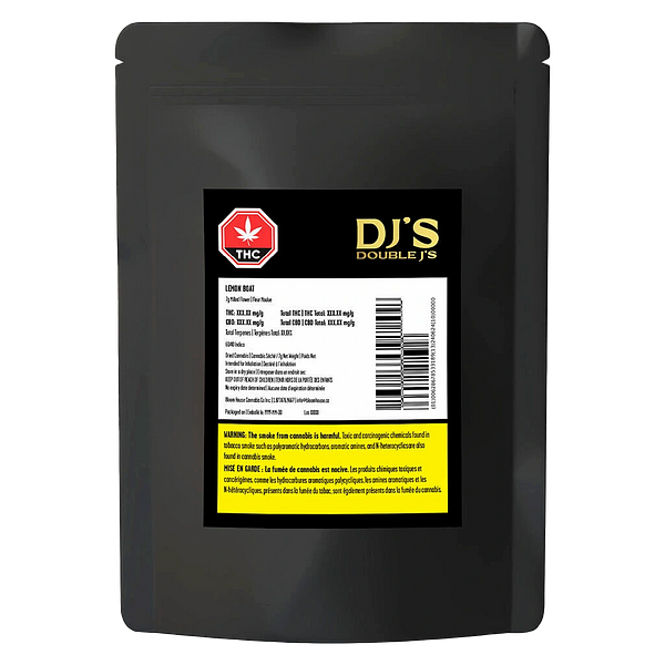 Double J's - Lemon Boat Milled Flower