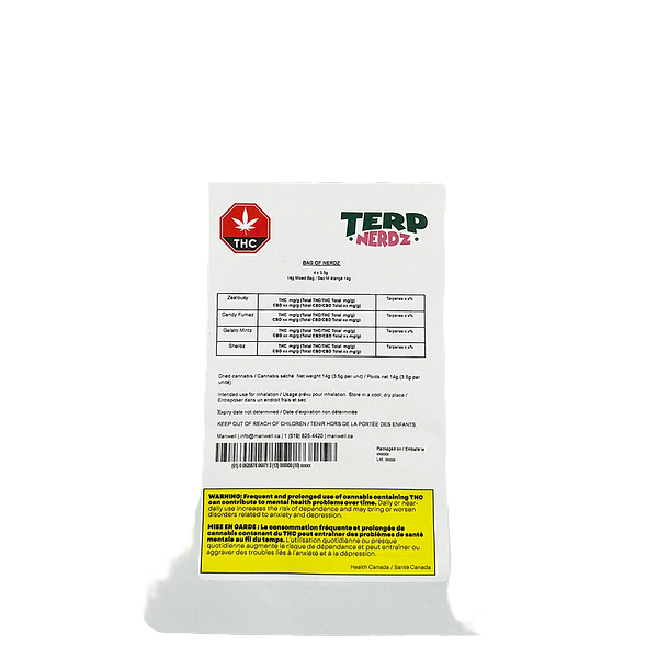 Terp Nerdz - Bag of Nerdz