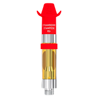Wild West - 95+ Strawberry Stampede Liquid Diamonds 510 Thread Cartridge