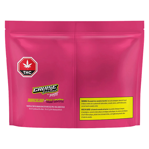 BOXHOT Cruise Control - Spark Plugs: Tropic Trip + Miami Monster Infused Pre-Roll