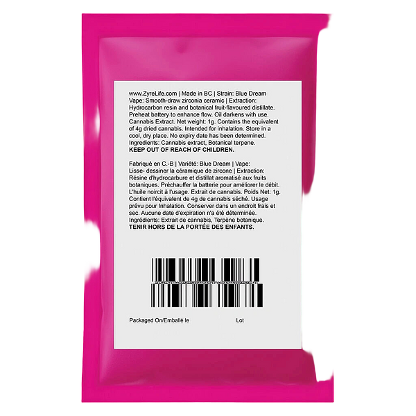 Zyre - Spotlight 1.0 - Appletwist Cured Resin 510 Cartridge
