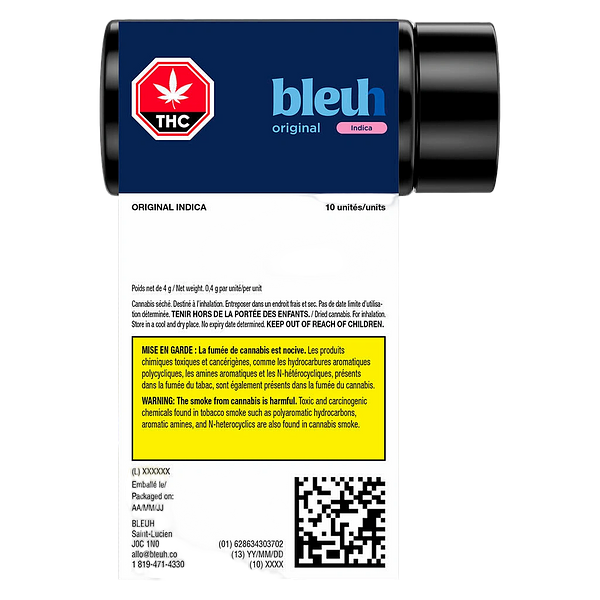 Bleuh - Original Indica Pre Roll