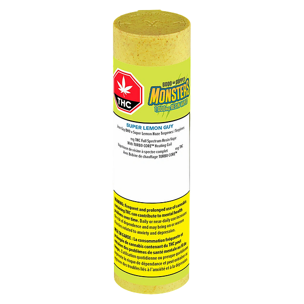 Good Supply Monsters - Super Lemon Guy Monsters 1000 Resin 510 Thread Cartridge