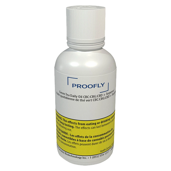 Proofly - Green Tea Daily Oil CBC:CBG:CBD + Terpenes