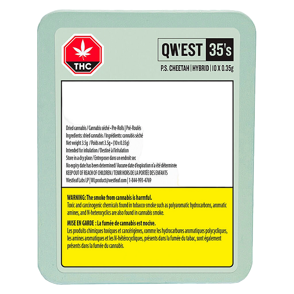 Qwest 35's - P.S. Cheetah Pre-roll