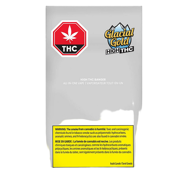 Glacial Gold - High Thc Banger All In One Vape