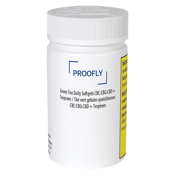 Proofly - Green Tea Daily Softgels CBC:CBG:CBD + Terpenes