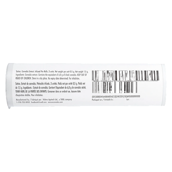 Versus - BC Green Crk Shatter Infused Pre-roll