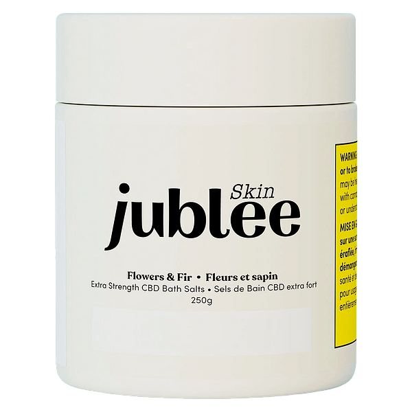Jublee Skin - Extra Strength CBD Bath Salts - Flowers & Fir