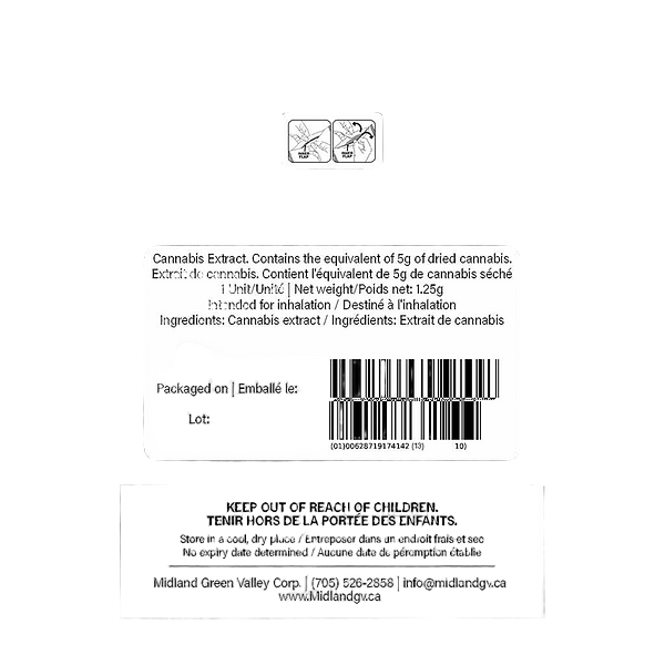 Black Sand - Pre-filled Hash Wrap Blunt