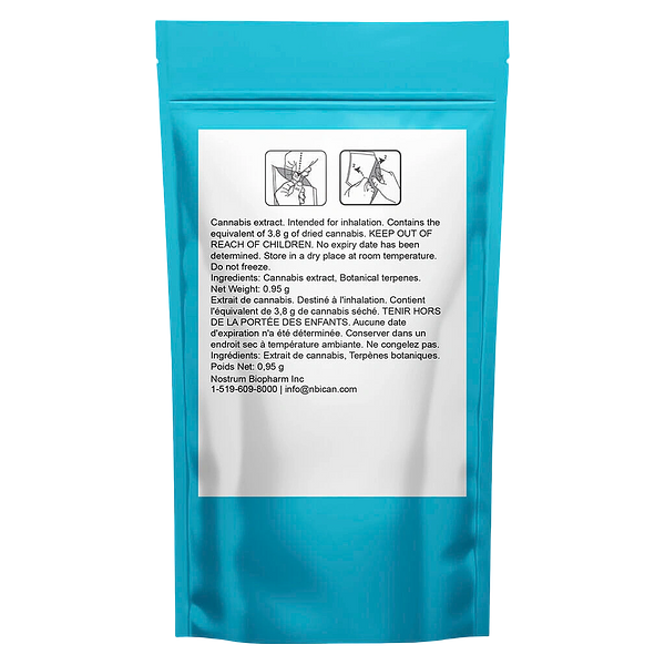 AMBR - Hybrid Blue Razz Ice Liquid Diamond Disposable