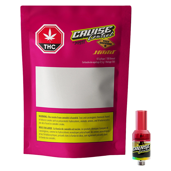 BOXHOT Cruise Control - Test Drivers - Nitro Thc + Cbg 510 Thread Cartridge