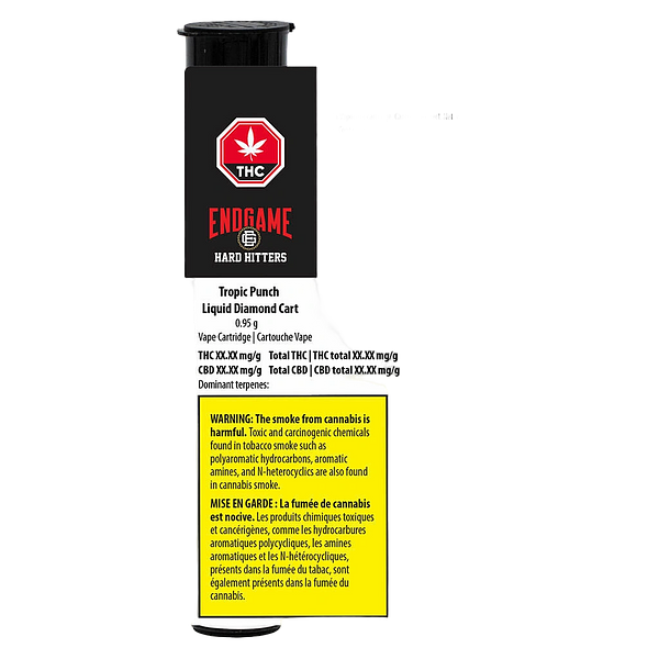 Endgame - Hard Hitters Tropic Punch Liquid Diamond 510 Thread Cartridge