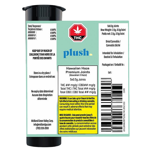 Plush - Hawaiian Haze Premium Joints