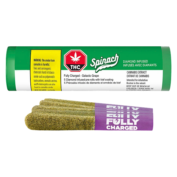 Spinach - Fully Charged Galactic Grape Infused Pre-roll