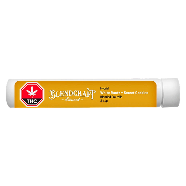 Blendcraft - Deuces Hybrid (White Rntz X Secret Cookies) Pre Roll