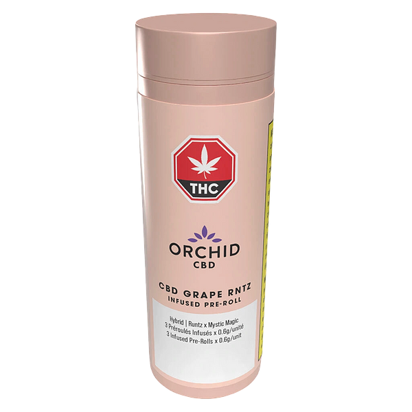Orchid CBD - Cbd Grape Rntz Infused Pre Roll