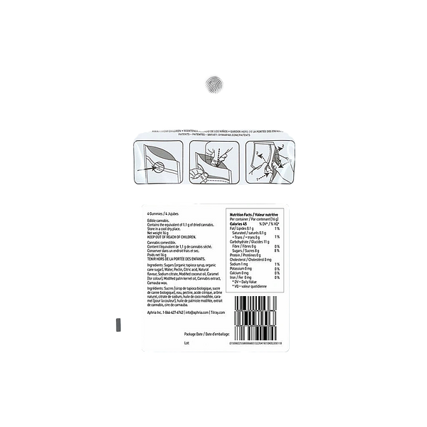 Keef Bottle Cap Gummies - Bubba Kush R.B