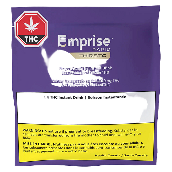 Emprise Rapid THirstC - Grape 10 Thc Instant Drink