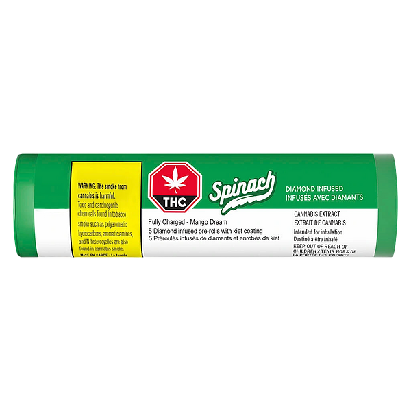 Spinach - Fully Charged Mango Dream Infused Pre-roll
