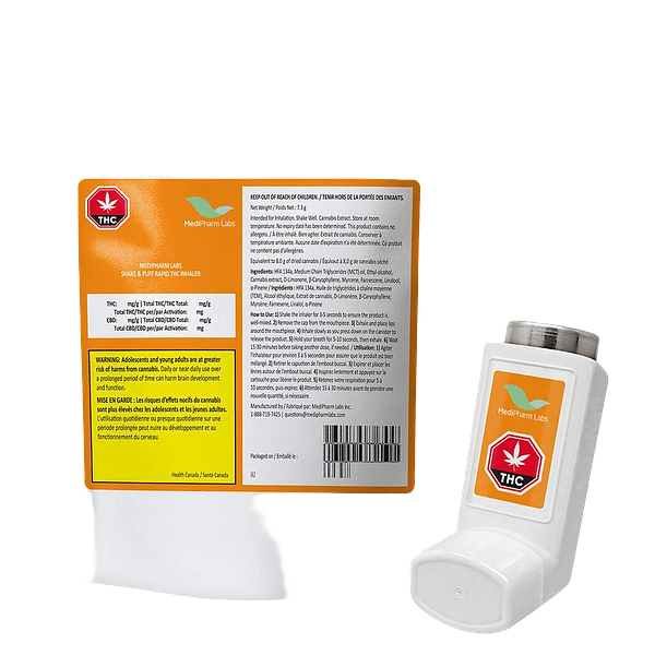 MediPharm Labs - Shake & Puff Rapid THC Inhaler