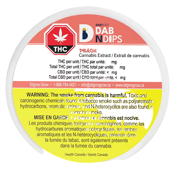 Dab Bods - Dab N Dips Peach