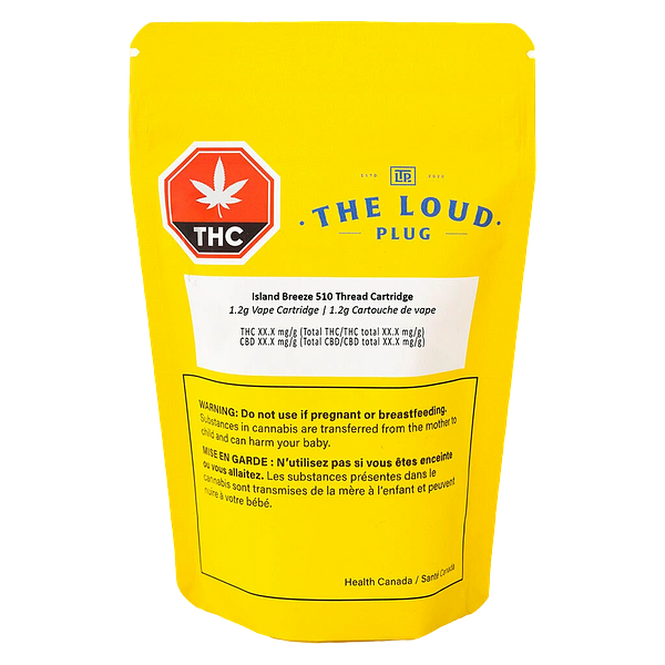 The Loud Plug - Island Breeze 510 Thread Cartridge