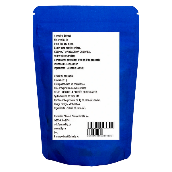 BIG - Cherry Resin 510 Thread Cartridge