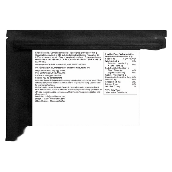 Steeprock Functional Coffee Est. 420 - Instant Hash Coffee