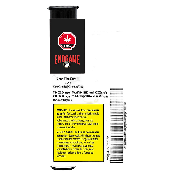 Endgame - Neon Fizz Cart 510 Thread Cartridge
