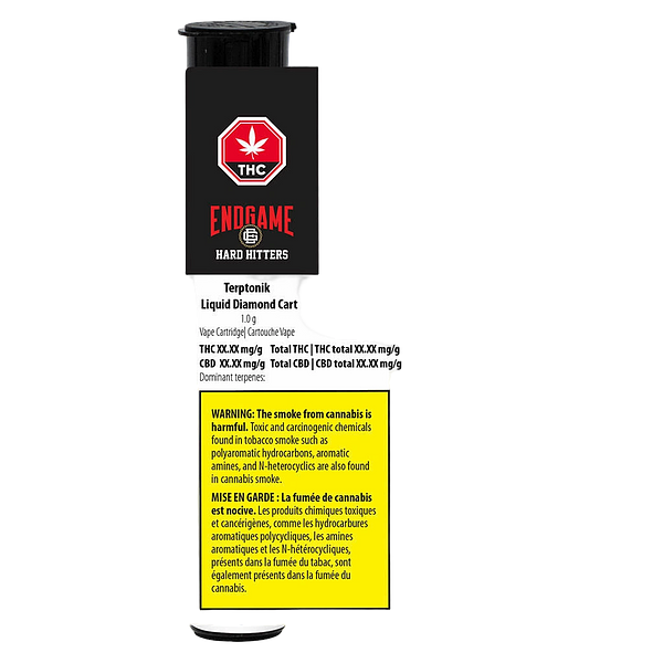 Endgame - Hard Hitters Terptonik Liquid Diamond 510 Thread Cartridge