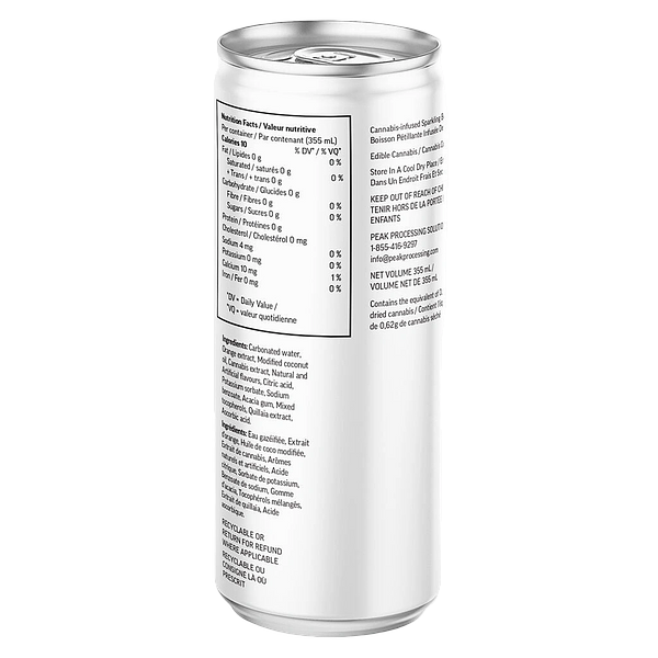 Collective Project - CBG Blood Orange & Vanilla Sparkling Botanical Water