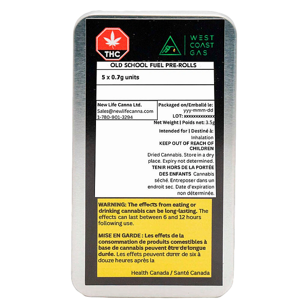 West Coast Gas - Old School Fuel Pre Roll