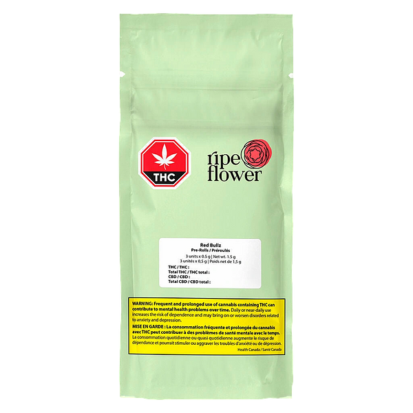 Ripe Flower - Red Bullz Pre-Roll
