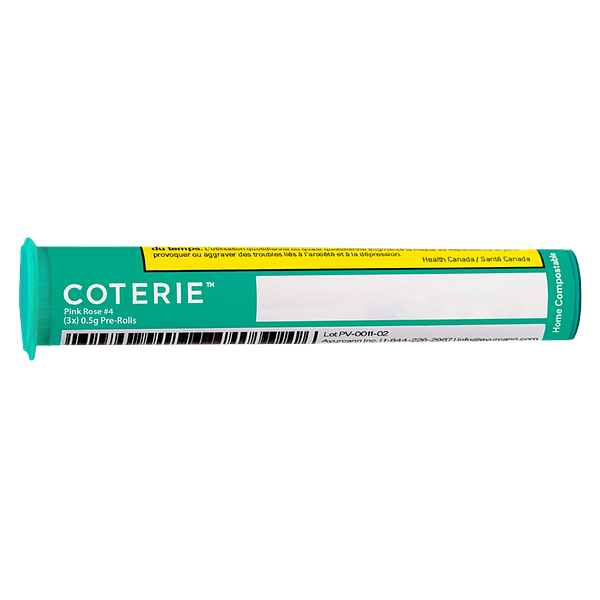 Coterie - Pink Rose #4 Pre-Roll