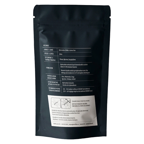 DEBUNK - Melonade Liquid Diamond 510 Thread Cartridge