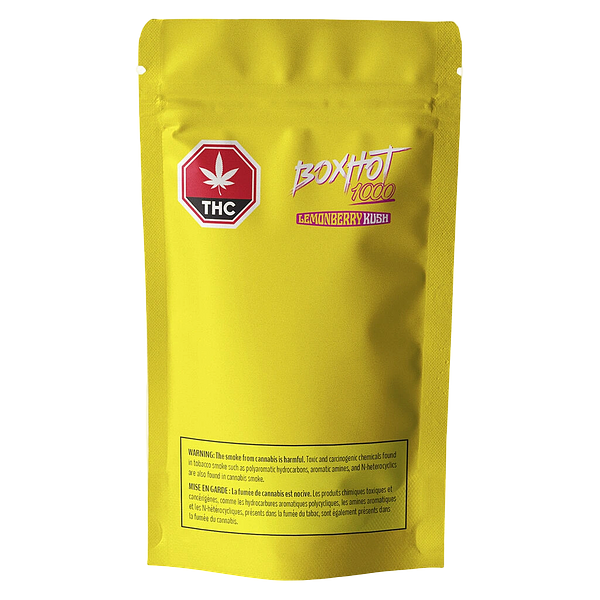 BOXHOT - Lemonberry Kush 510 Thread Cartridge