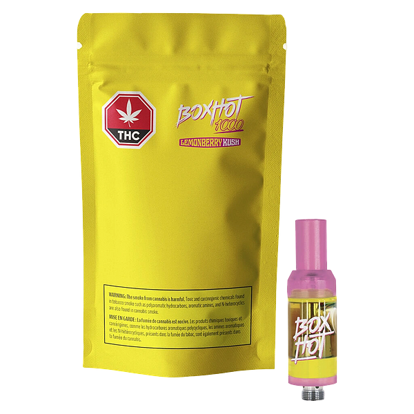 BOXHOT - Lemonberry Kush 510 Thread Cartridge