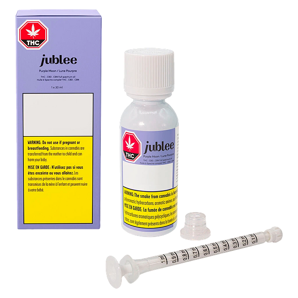 Jublee - Purple Moon - Full Spectrum Extract Night Oil THC-CBD-CBN