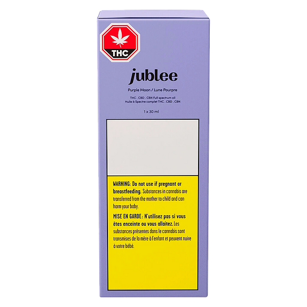 Jublee - Purple Moon - Full Spectrum Extract Night Oil THC-CBD-CBN