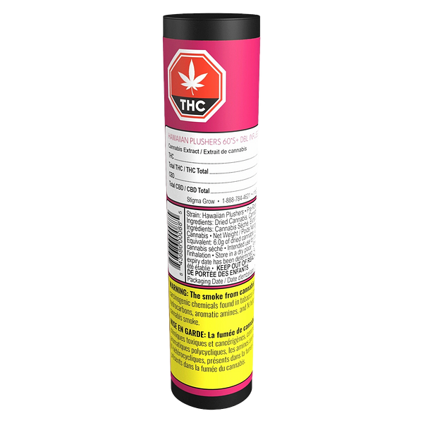 Dab Bods - Hawaiian Plushers 60's+ Dbl Infused Pre Roll