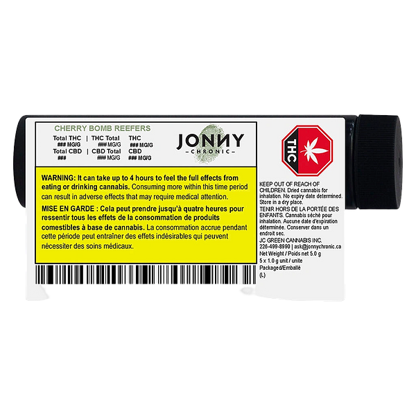 Jonny Chronic - Northern Lights Reefers Pre-Rolls