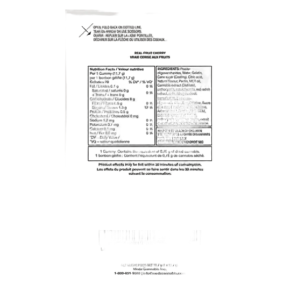 Glenn's - Lite No.13  Real Fruit Low Sugar Distillate Xl Cherry