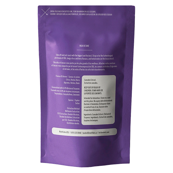 BOXHOT Cruise Control - High Octane Cbg All In One Vape