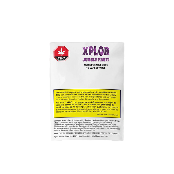 XPLOR - Jungle Fruit Disposable Vape