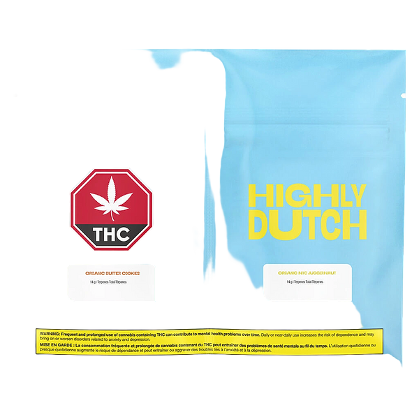 Highly Dutch - Organic Butter Cookies x Organic NYC Juggernaut