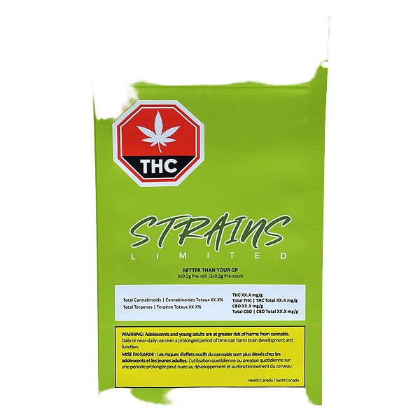 Strains Limited - Better Than Your GP Pre-Roll 