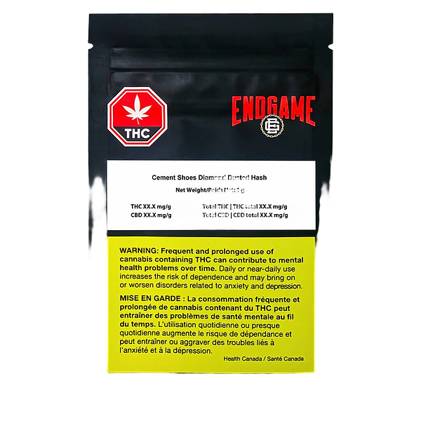 Endgame - Cement Shoes Diamond Dusted Hash